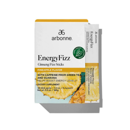 Arbonne Ginseng Energy Fizz Sticks - Pineapple